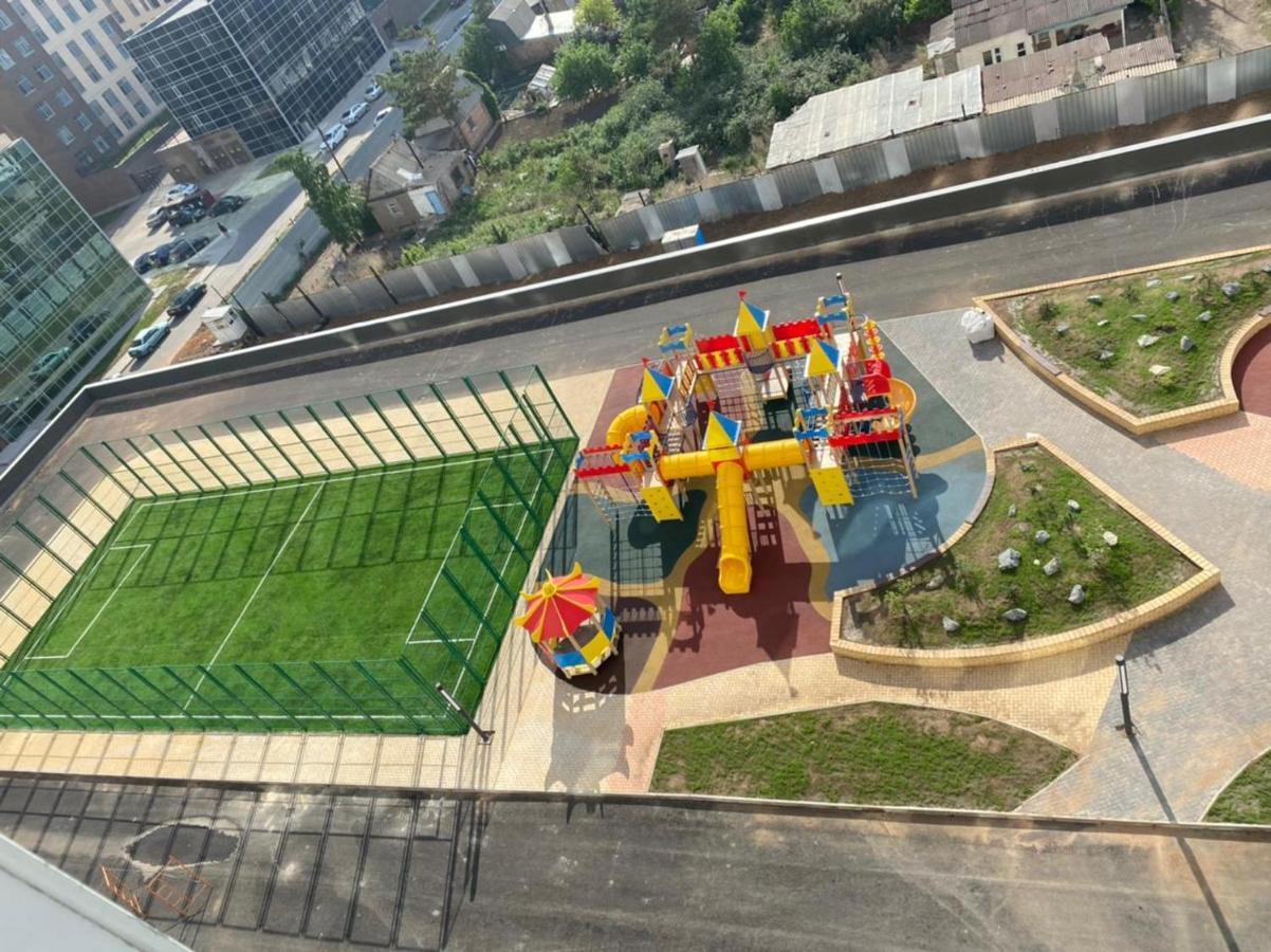 Апартамент Алау Lägenhet Astana Exteriör bild